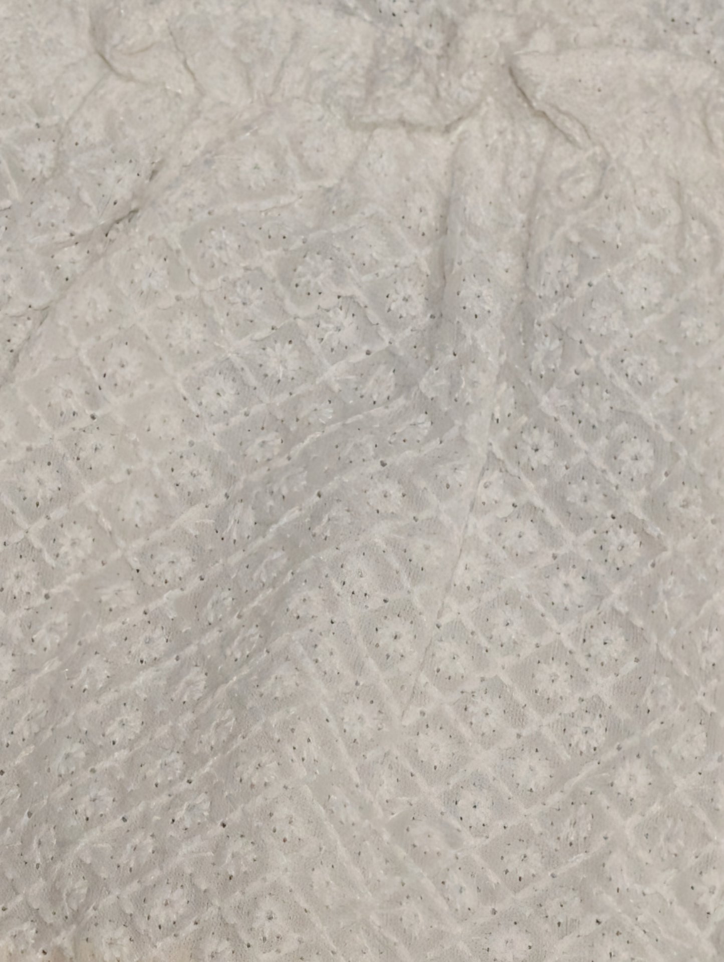 Kids girls self-embroidered frock with stylish pants