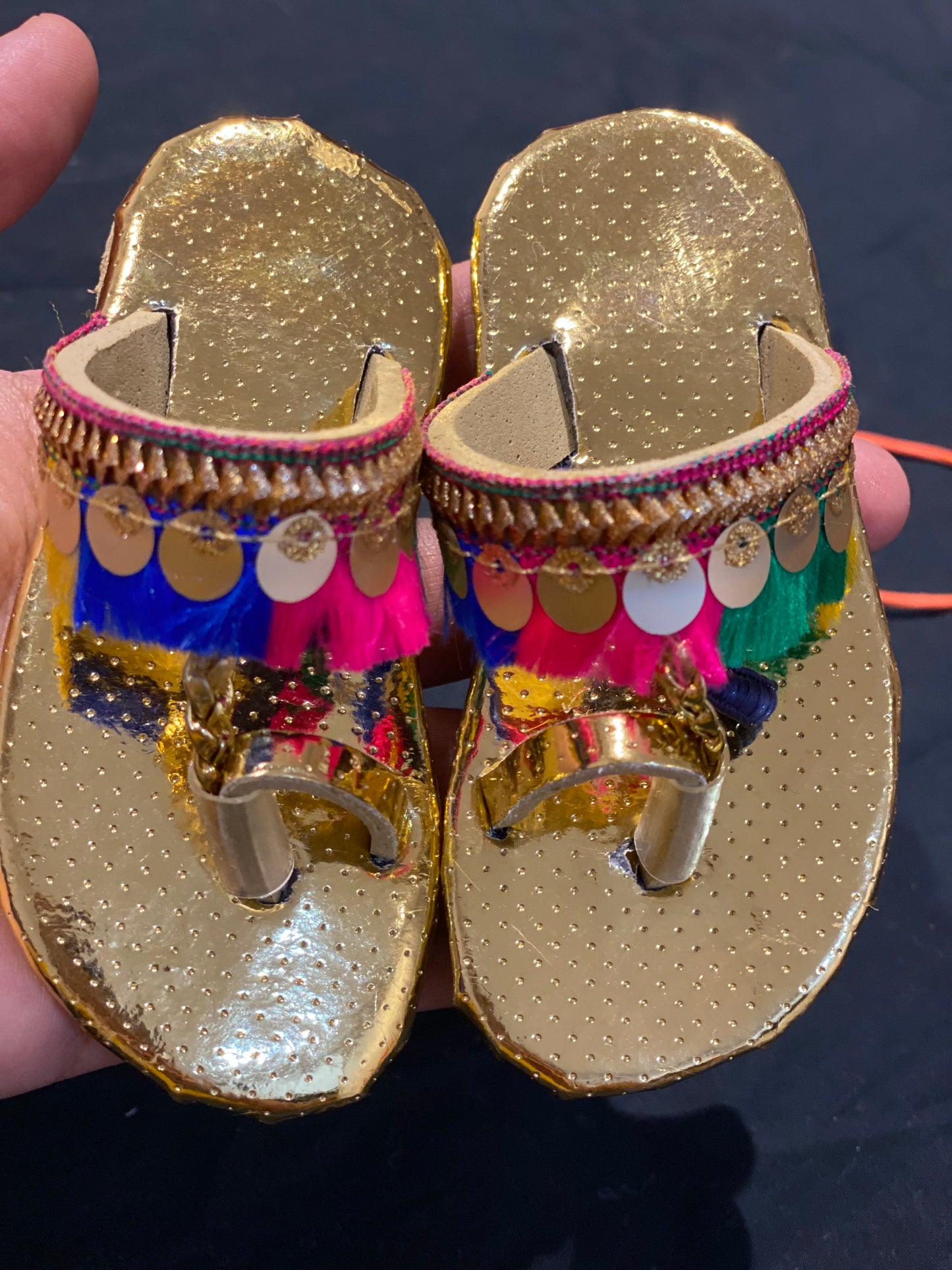 Baby girls traditional footwear