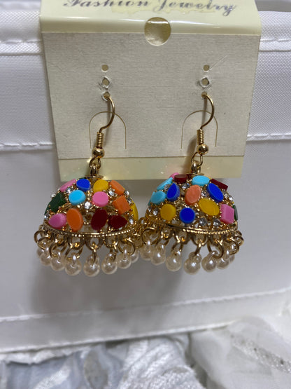 Cute jhumkian style earrings