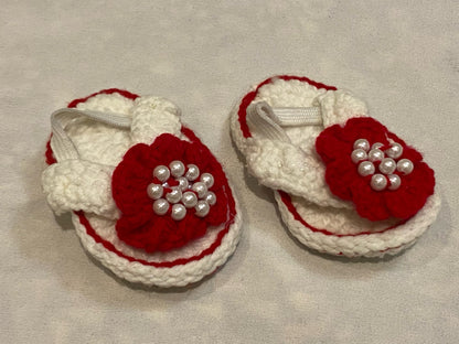 Handmade beautiful footwear for baby girls