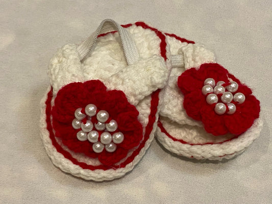 Handmade beautiful footwear for baby girls