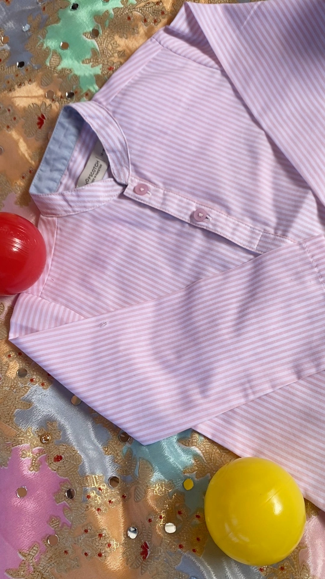 Striped Pink Kurta