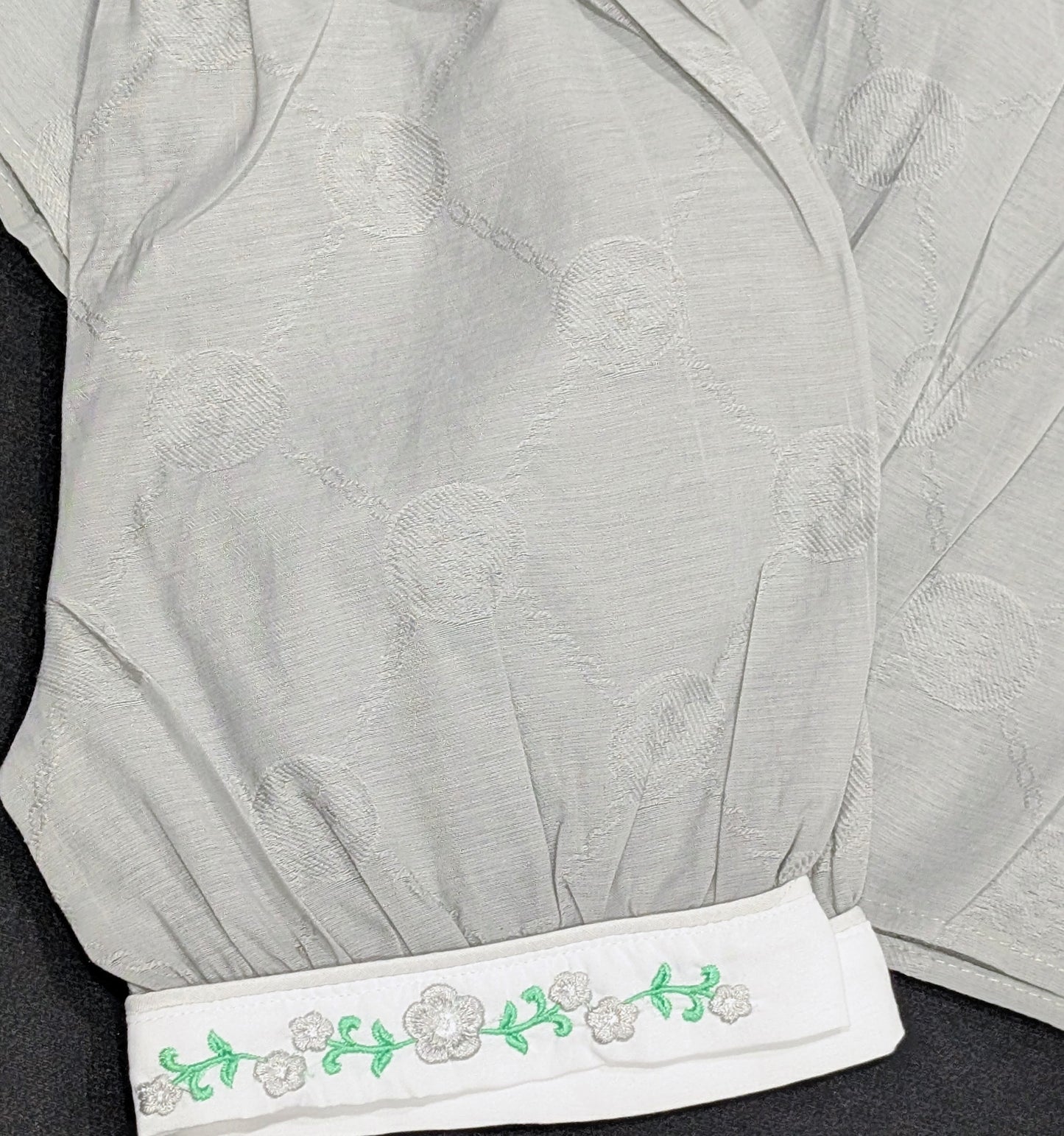 Stylish cotton embroidered frock and pajama sets for baby girls