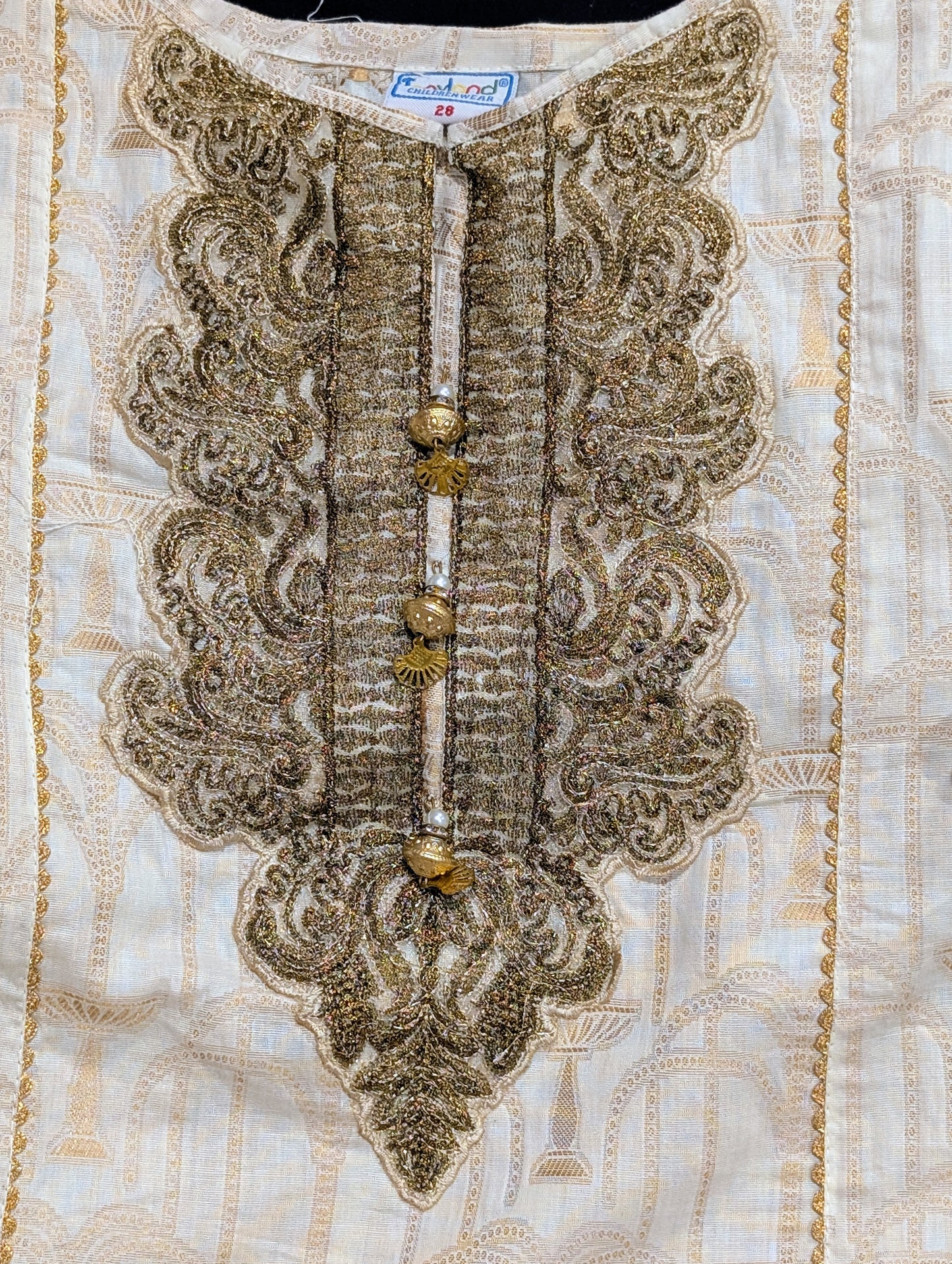 Girls Lawn Self-Patterned Embroidered Fancy Kurti